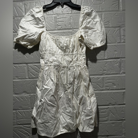 New Reformation White Mini Dress Size Small - Picture 2 of 5